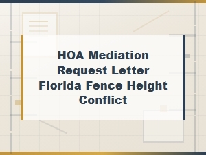 Resolving Florida Fence Height Disputes